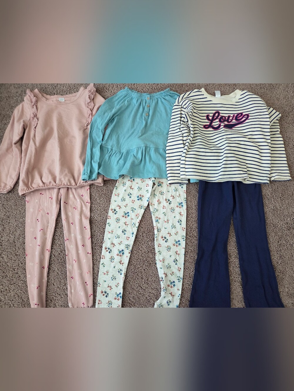 Carter's Girl's Outfits Size 8